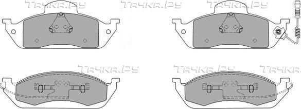 Тормозные колодки Fremax. Артикул FBP-1118