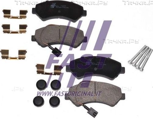 Тормозные колодки Fast передние для Peugeot Boxer III 2006-2026. Артикул FT29158