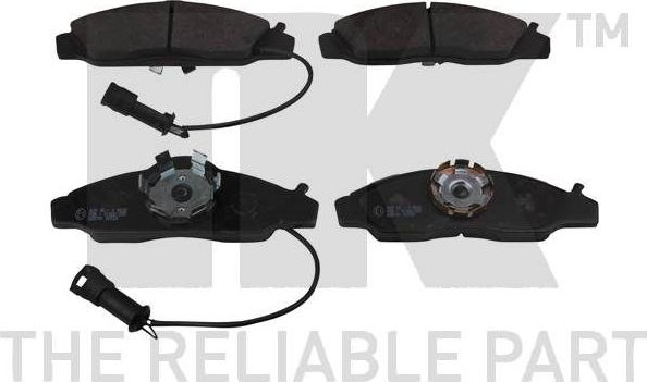 Тормозные колодки NK. Артикул 225701