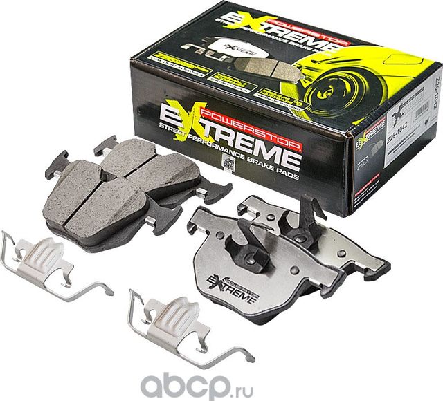 Задние керамические колодки Extreme Street Performance Z26 PowerStop 26-1042. Артикул 261042