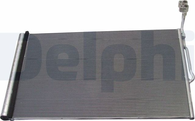 Радиатор кондиционера (конденсатор) Delphi для Volkswagen Touareg II 2010-2018. Артикул TSP0225686