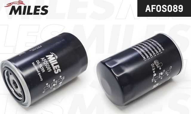 Масляный фильтр Miles для SEAT Exeo 2008-2010. Артикул AFOS089
