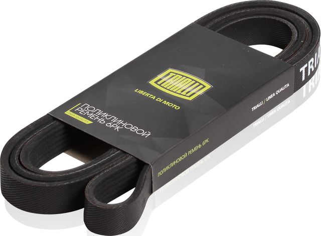 Приводной ремень поликлиновой Trialli для Kia Sorento II 2009-2026. Артикул 6PK2498