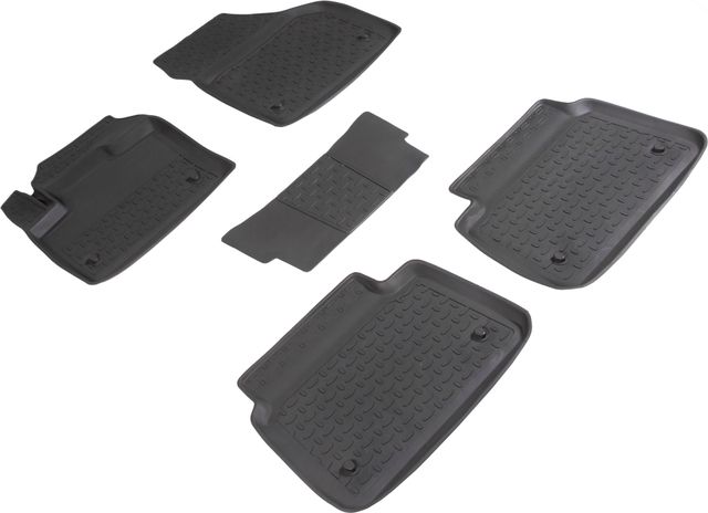 Коврики резиновые Seintex с высоким бортиком для салона Land Rover Discovery Sport рестайлинг 2019-2026. Артикул 94697