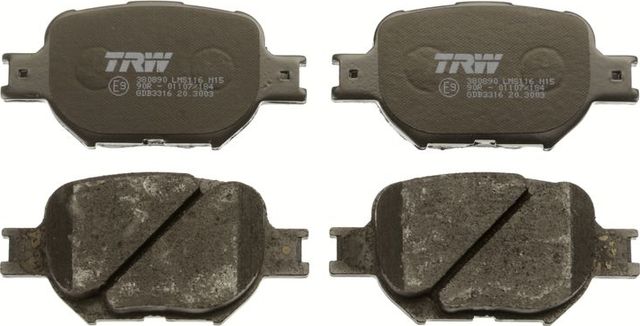 Тормозные колодки TRW COTEC. Артикул GDB3316