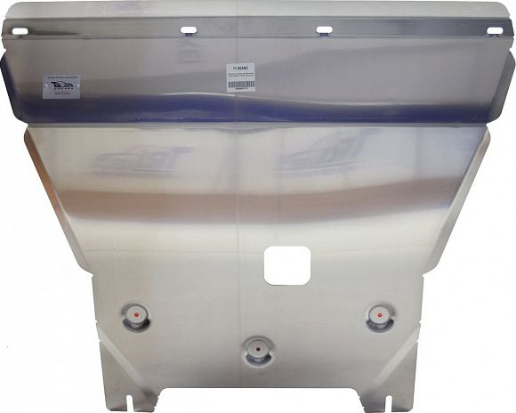 Защита алюминиевая АВС-Дизайн для картера и КПП Kia Sportage III 2010-2026. Артикул 11.06ABC