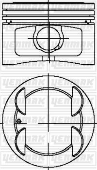 Поршень Yenmak для Fiat Brava 1995-2001. Артикул 31-04269-040