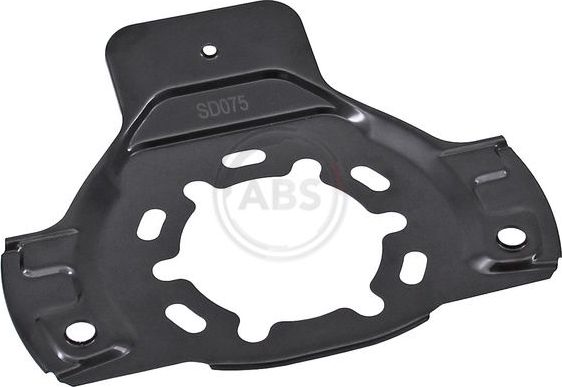 Кожух (щиток) тормозного диска ABS (Листовая сталь) передний правый/левый для Opel Astra G 1998-2009. Артикул 11032