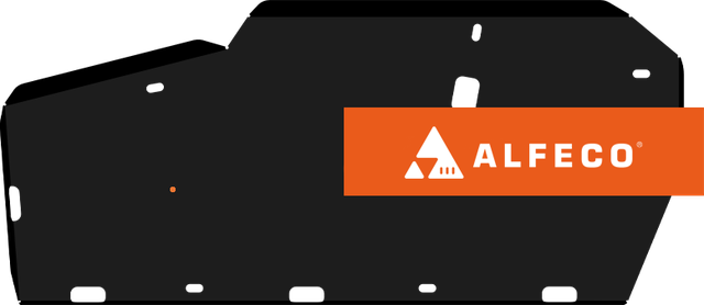 Защита Alfeco для топливных баков MG 5 2020-2026. Артикул ALF.69.03