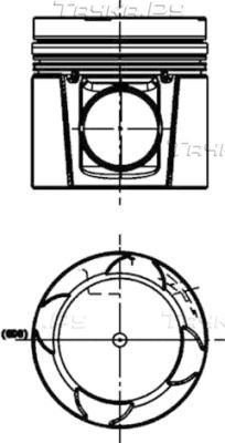 Поршневая группа Kolbenschmidt. Артикул 40733960
