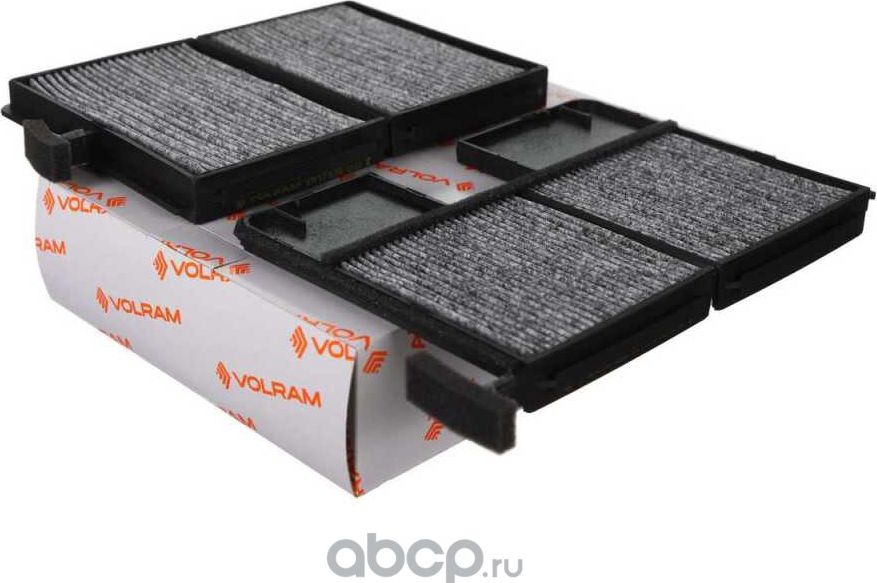 ФИЛЬТР САЛОННЫЙ TOYOTA AVENSIS I 1.6-2.0 98-03/CARINA E 1.6-2.0 92-97, угольный (Volram). Артикул VR17158