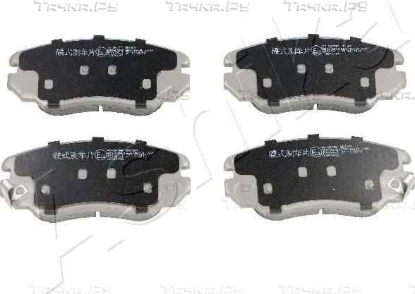 Тормозные колодки ASHIKA. Артикул 50-0W-W17