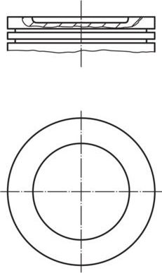 Поршень Mahle для Volvo 940 1990-1998. Артикул 037 66 02