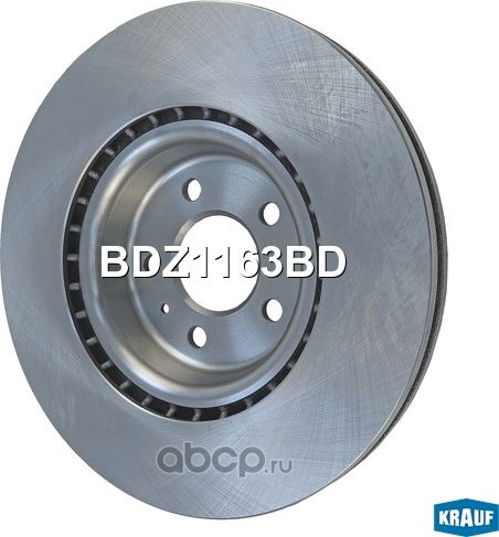 Диск тормозной Krauf. Артикул BDZ1163BD