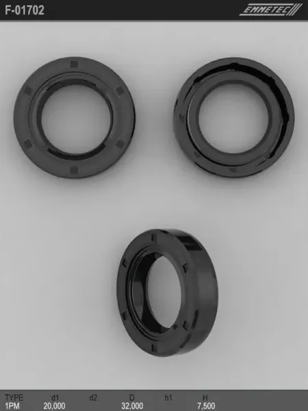 Сальник рулевой рейки 20 32 7.5 (Emmetec). Артикул F01702