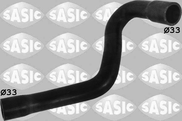 Патрубок системы охлаждения (радиатора) Sasic правый верхний для Opel Astra G 2000-2005. Артикул 3406125