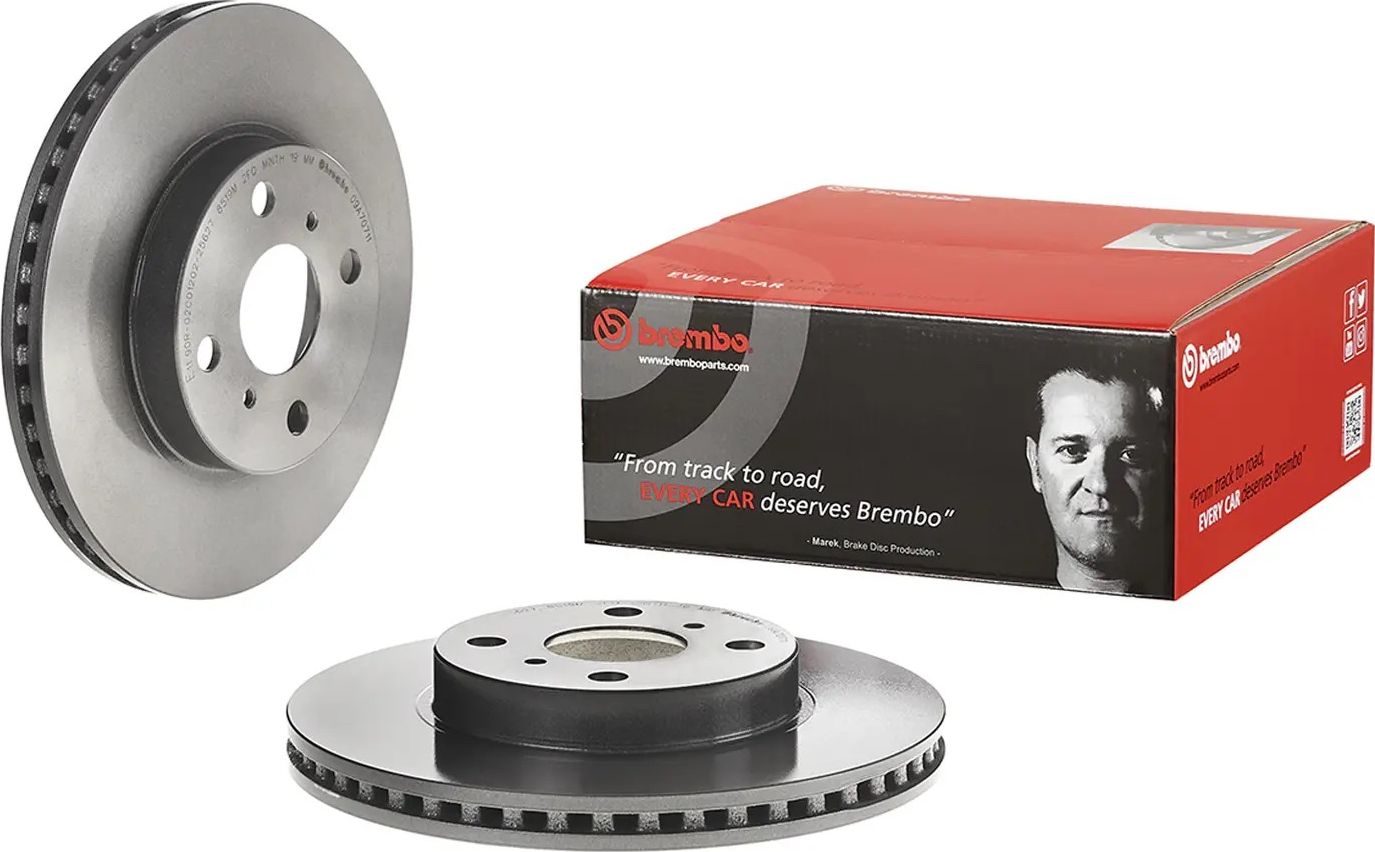 Тормозной диск Brembo PRIME LINE - UV Coated. Артикул 09.A707.11