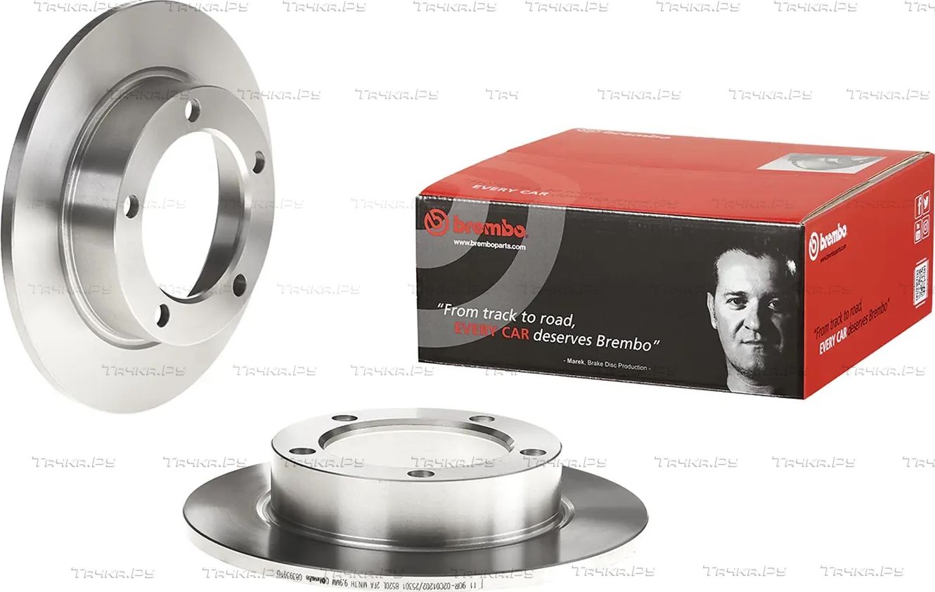 Тормозной диск Brembo PRIME LINE для ВАЗ Samara (2108, 2109, 2113, 2114) 1996-2013. Артикул 08.3939.10