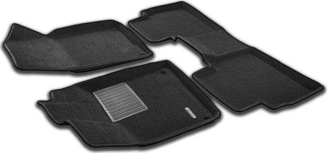 Коврики текстильные Euromat 3D Business для салона Geely Cityray 2024-2026. Артикул EMC3D-001417