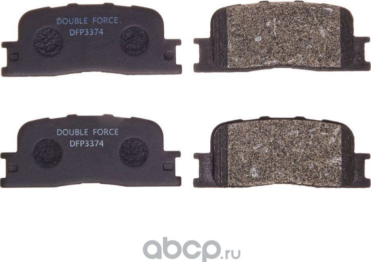 Колодки тормозные дисковые Double Force Double Force. Артикул DFP3374