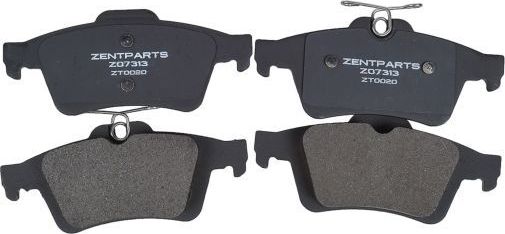 Тормозные колодки Zentparts. Артикул Z07313