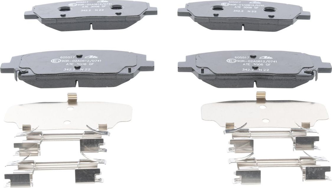 Тормозные колодки ATE. Артикул 13.0460-5517.2