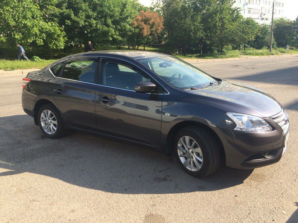 Дефлекторы Cobra Tuning для окон Nissan Sentra B17 седан 2014-2026. Артикул N15014