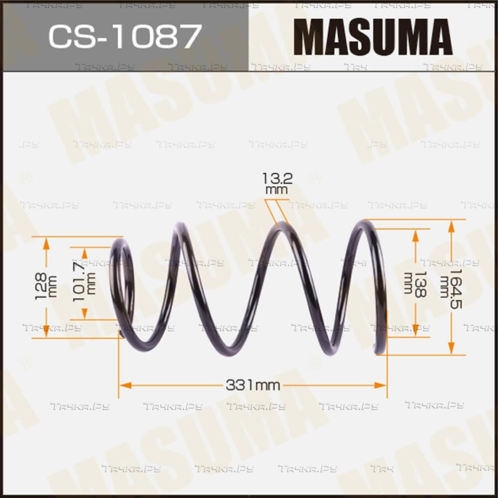 Пружина подвески Masuma. Артикул CS-1087