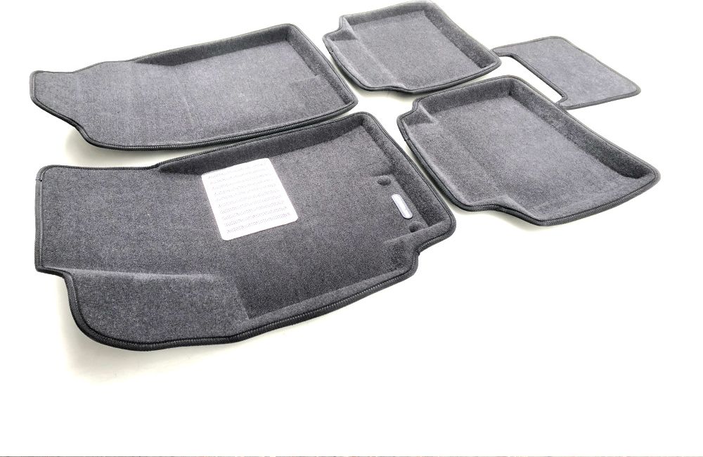 Коврики текстильные Euromat 3D Lux для салона Kia Rio IV 2017-2026 Темно-серые. Артикул EM3D-002931G