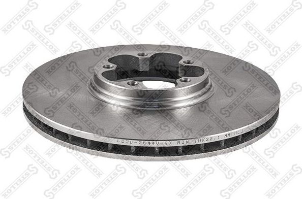 Тормозной диск Stellox передний для Ford Transit VI 2000-2006. Артикул 6020-2544V-SX