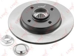 Тормозной диск LYNXauto задний для Citroen C3 II 2009-2016. Артикул BN-1379