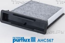 Салонный фильтр Purflux. Артикул AHC567