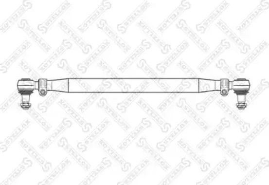 Рулевая тяга поперечная Stellox для MAN HOCL 1979-1996. Артикул 84-35466-SX