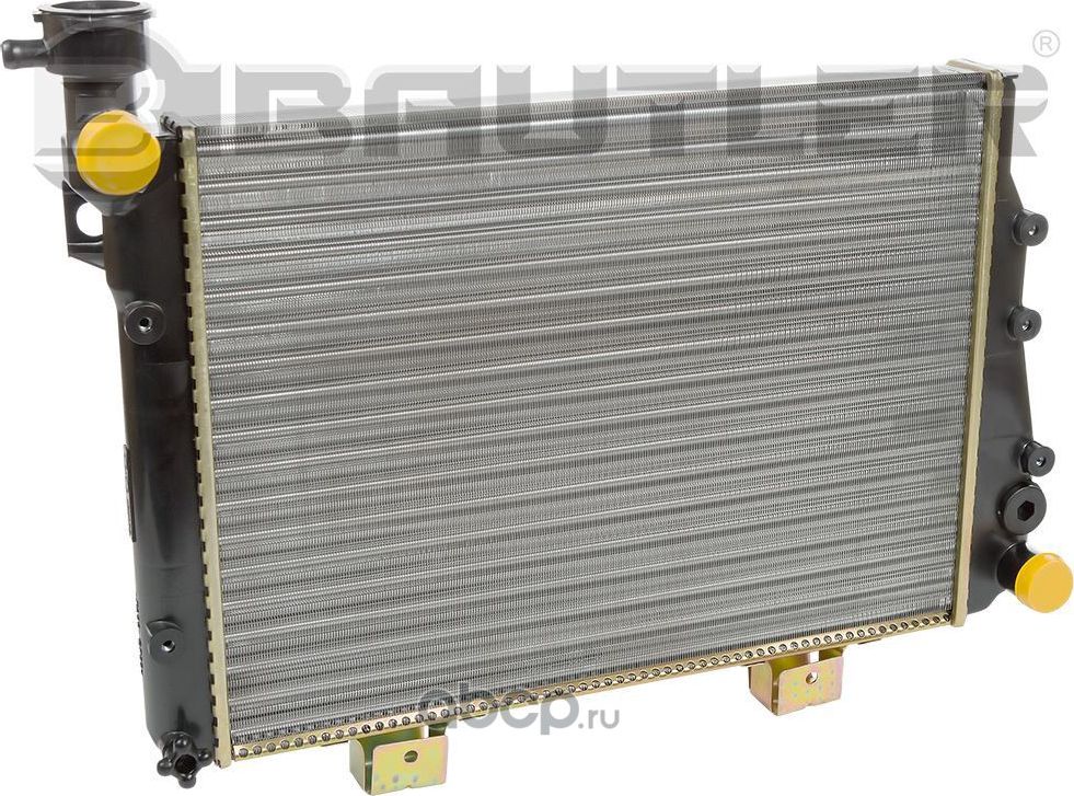 Радиатор ВАЗ-2107 универсальный алюминиевый (Bautler). Артикул BTL0007