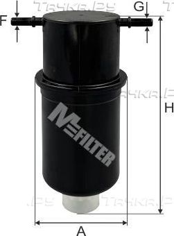 Топливный фильтр MFilter для Volkswagen Crafter I 2011-2016. Артикул DF 3590