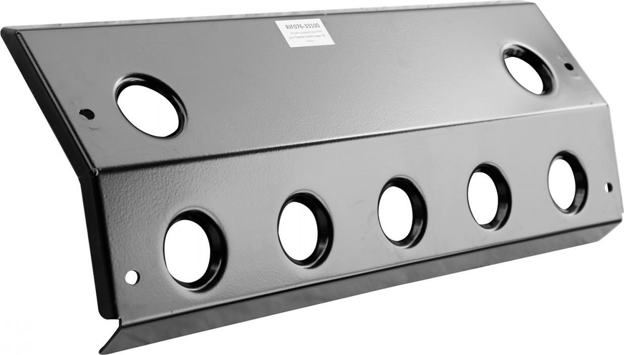 Защита радиатора РИФ под бампер для Toyota Land Cruiser 76/78 2007-2026. Артикул RIF076-33100