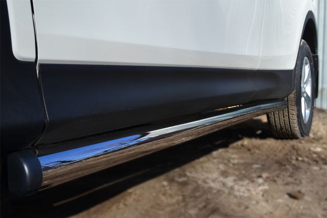 Защита порогов RusStal труба d63 (вариант 2) для Toyota RAV4 IV 2013-2015. Артикул TR4T-0012832