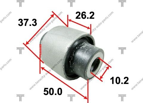 Сайлентблок заднего рычага подвески Tenacity. Артикул AAMHO1023