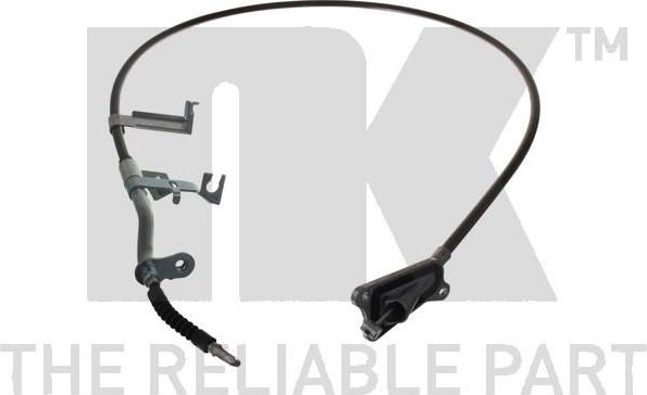 Трос ручника (тросик ручного тормоза) NK. Артикул 9022109