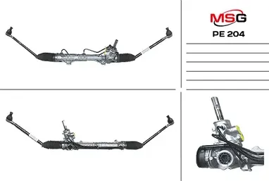 Новая Рулевая рейка Peugeot 307 2000 (MSG). Артикул PE204