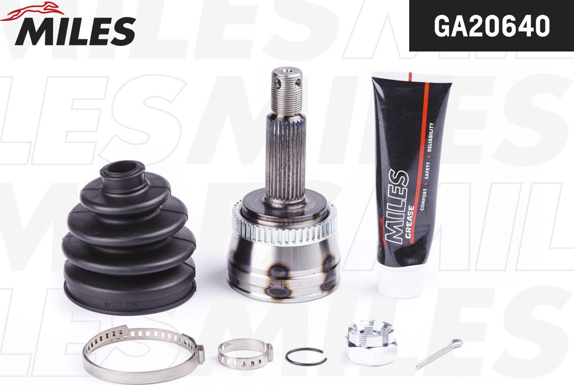 Шрус наружный (граната) Miles. Артикул GA20640