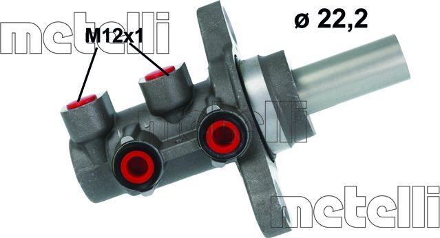 Тормозной цилиндр главный Metelli для Chevrolet Aveo II 2011-2015. Артикул 05-1182