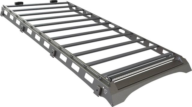 Экспедиционный багажник STC для Nissan Patrol Y61 1997-2010 Шторка дальний и задний свет. Артикул STC-NPA/97-TR1-L1L2