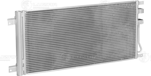 Радиатор кондиционера (конденсатор) Luzar для SsangYong Korando III 2010-2019. Артикул LRAC 1755