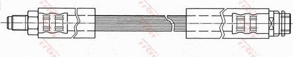 Тормозной шланг TRW. Артикул PHB410