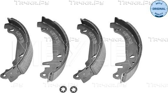 Тормозные колодки Meyle Original задние для Renault Clio I 1990-1998. Артикул 16-14 533 0004