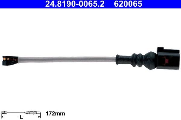 Датчик износа тормозных колодок  ATE. Артикул 24.8190-0065.2