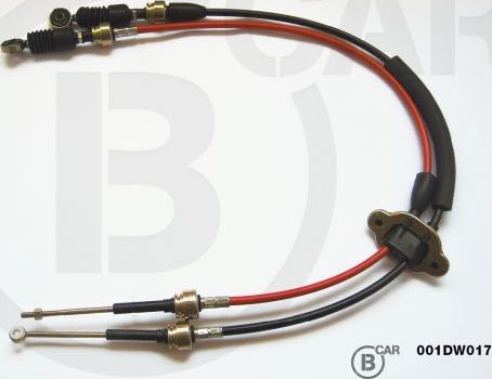 Трос переключения передач КПП B CAR для Daewoo Matiz I 1998-2015. Артикул 001DW017