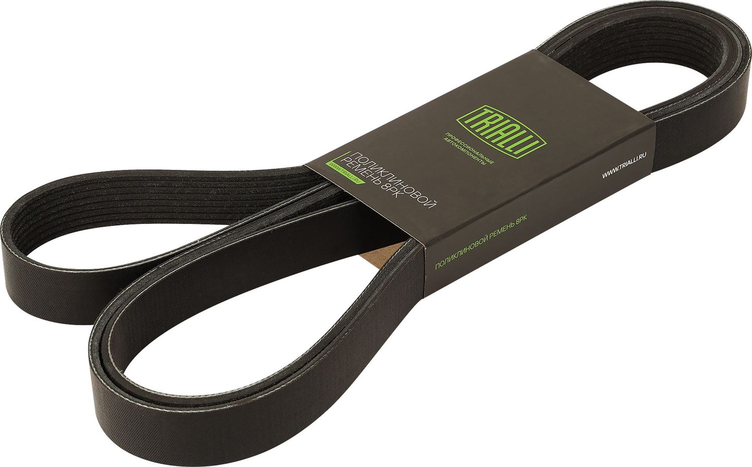 Приводной ремень поликлиновой Trialli (EPDM (Этилен-пропиленовый каучук)). Артикул 8PK2513