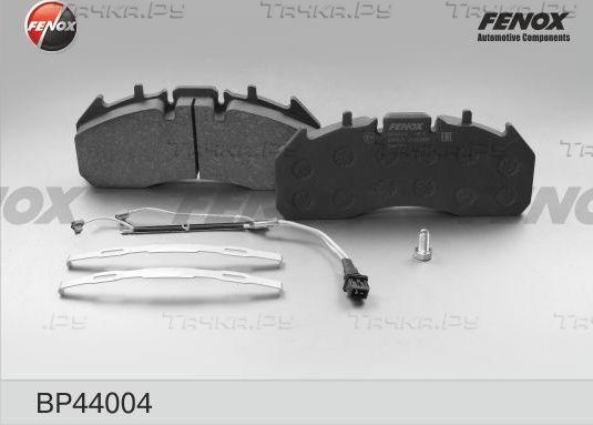 Тормозные колодки Fenox передние/задние для Renault Premium II 2005-2013. Артикул BP44004